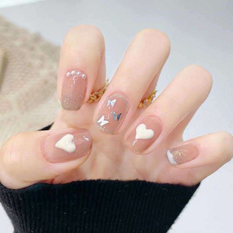 Nail Box Hin Nail Đính Đá Form Ngắn mã Đ109