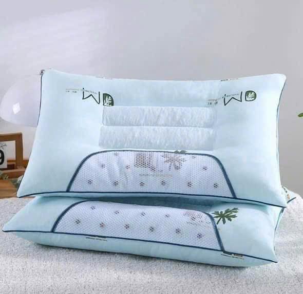 Product Introduction of ￼Gối Massage Công Thái Học Thảo Dược Hương Ngải Cứu Giảm Đau Mỏi, Hương Ngải Cứu Giúp Dễ Ngủ, Ngủ Sâu Giấc KT 48x74cm 13