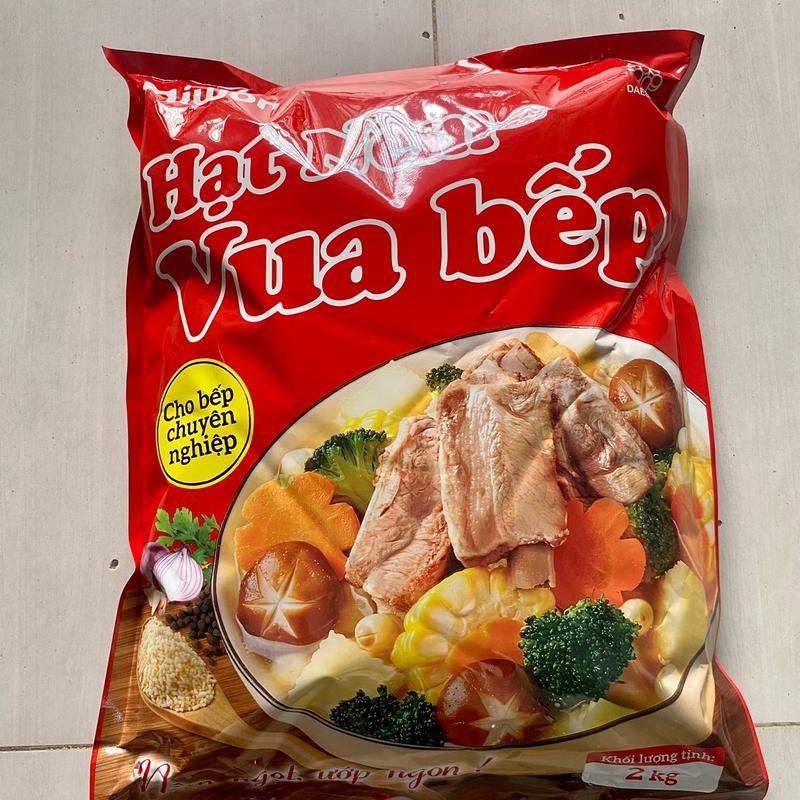 1 GÓI HẠT NÊM VUA BẾP MIWON LOẠI 2Kg THƯỜNG DÙNG TRONG GÓC BẾP GIA ĐÌNH Tự nhiên Ngon Đậm vị Gia vị nấu ăn