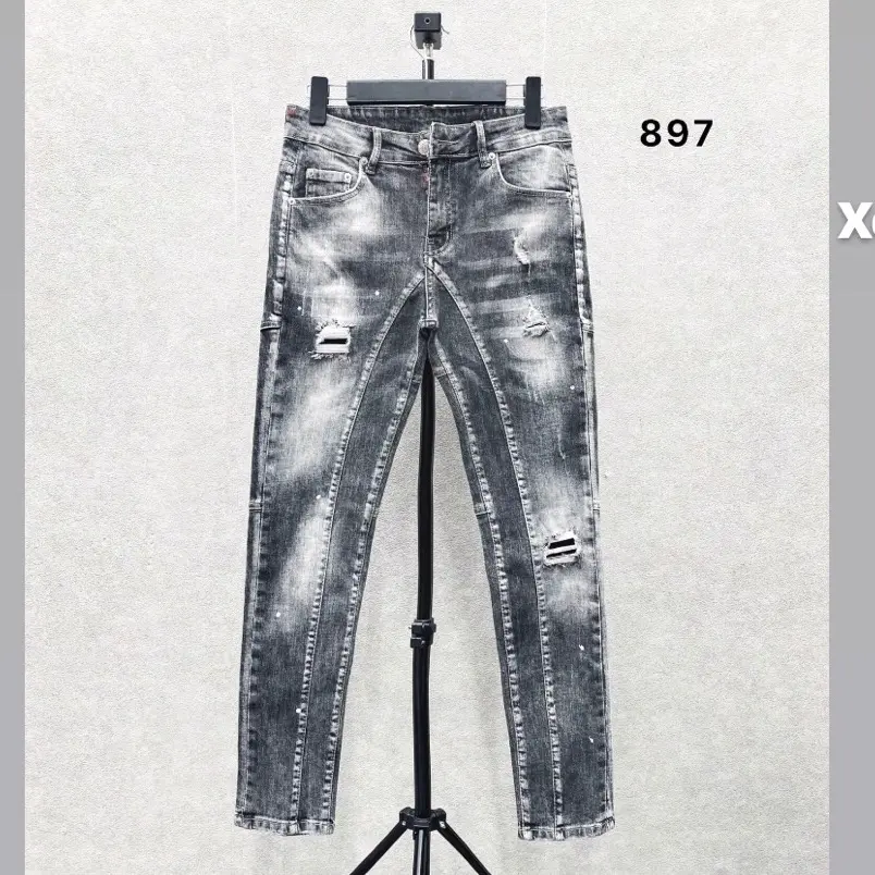 Quần jean dài 2 đáy quảng châu cao cấp 897