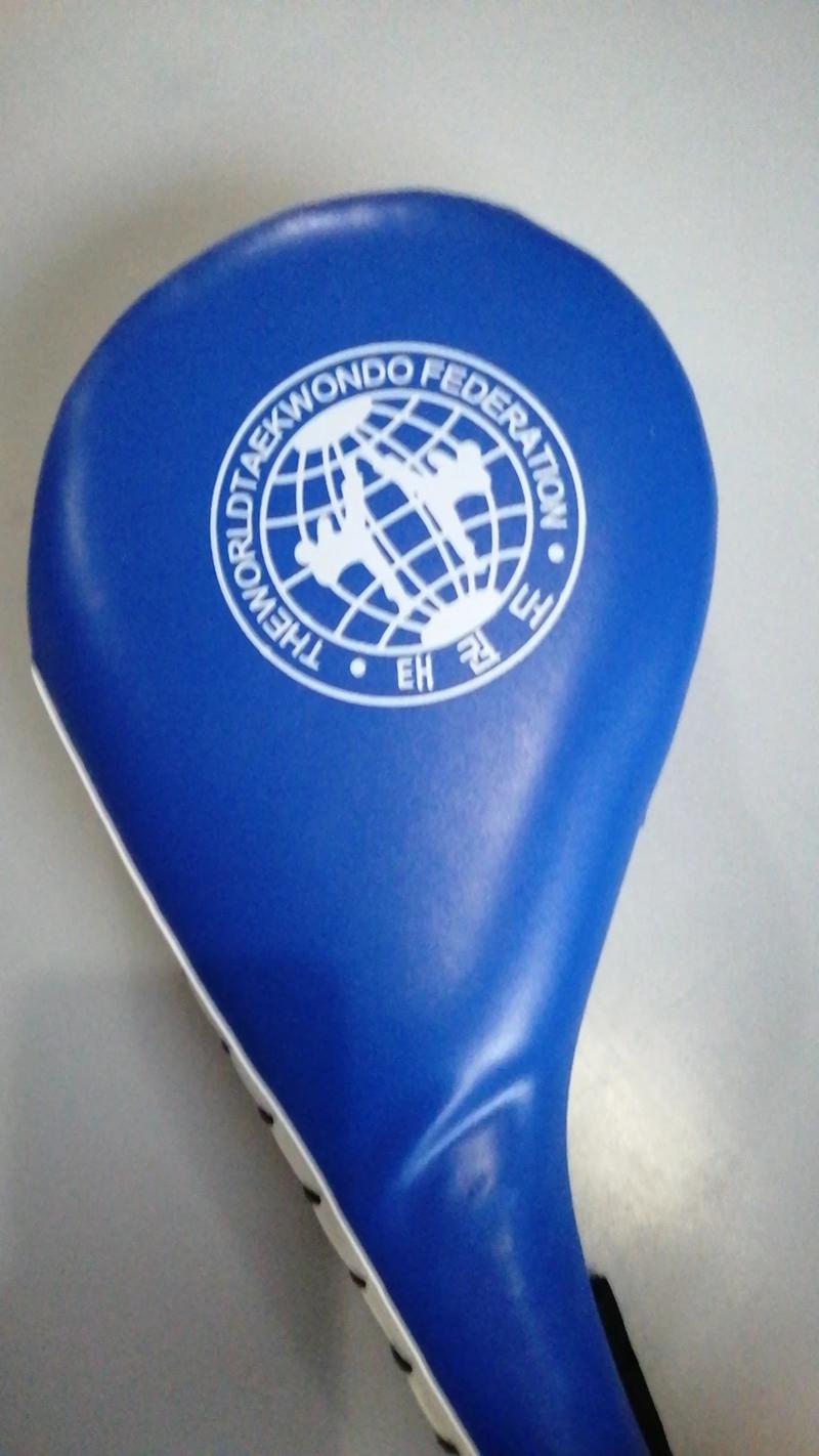 Product Introduction of Taekwondo Kick Pad Target Karate Boxing Kids Training Practise Leather Hitting Target Safety Fitness Equipment 13
