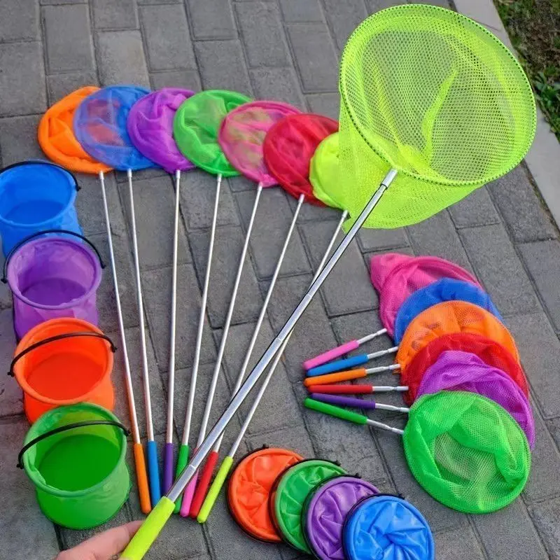 [Upgraded Model] Children's Fishing Net Retractable Dragonfly Net ...