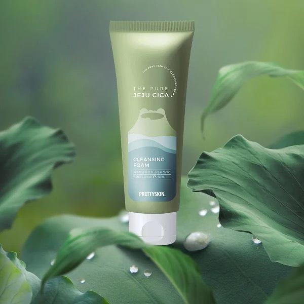 (HÀNG CÔNG TY) Sửa rửa rau má mặt dịu da - không khô da - cấp ẩm cho da - Hàn Quốc 150ml hỗ trợ da dầu mụn Skincare làm đẹp - da dầu mụn 1