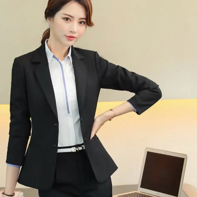 Siêu phẩm áo vest dáng ngắn  1 lớp  thời  trang công sở - Nữ 2
