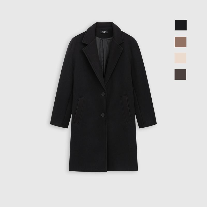 Áo khoác nam ROWAY dạ ép cao cấp | Măng tô