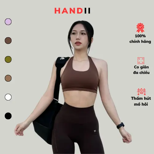 Áo Bra yếm TOMTIGER PLASTRON chất liệu poly  Tập Gym Gym áo lót thể thao