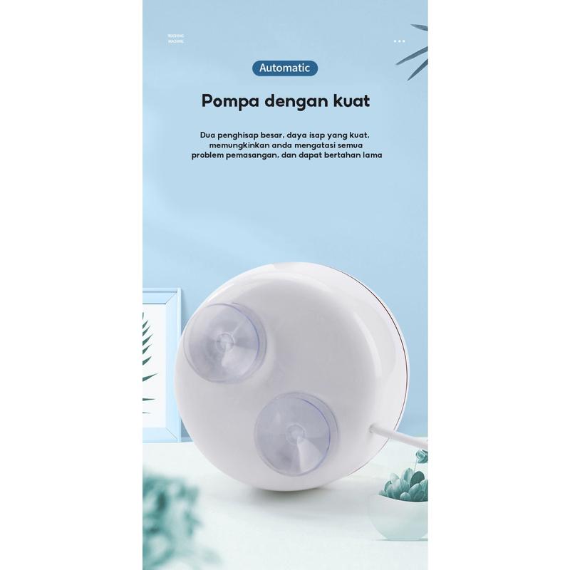 Product Introduction of Mesin Cuci Mini Portable USB Ultrasonic / Mesin Putar Pencuci Pembersih Pakaian Dalam Kaos Kaki Handuk Piring / Turbine Washer Untuk Travelling 28