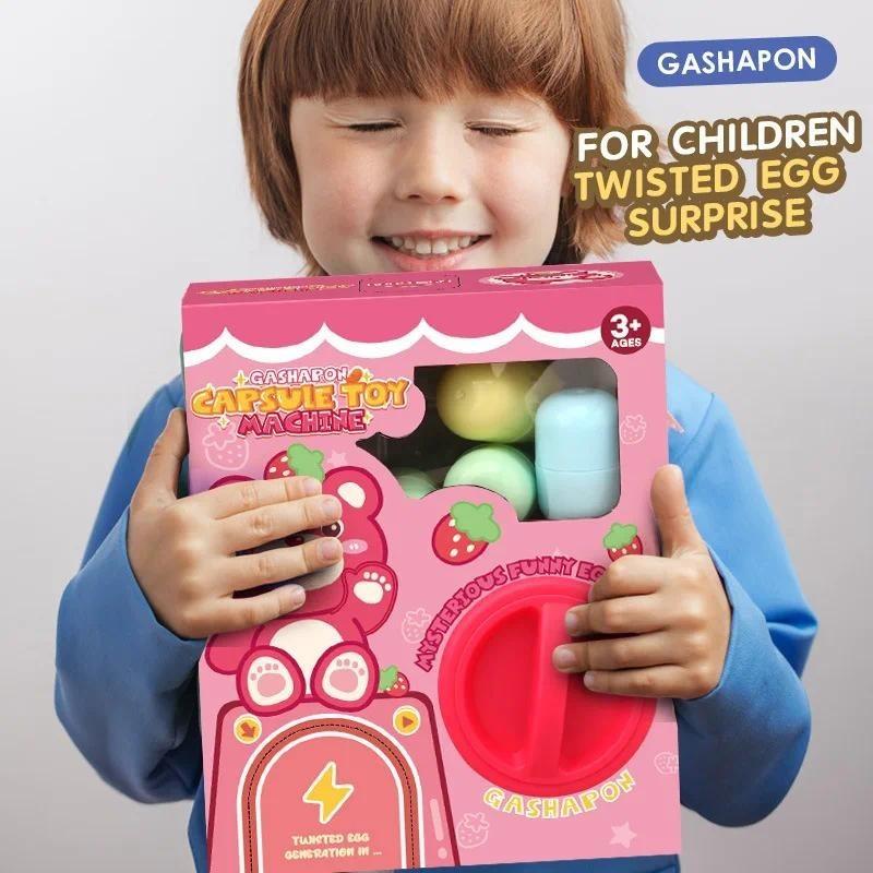 Telur Kapsul Kejutan /Mini Capsule MachineMainan Telur Kejutan/Surprise Egg Mainan Anak /Twist Egg Toys