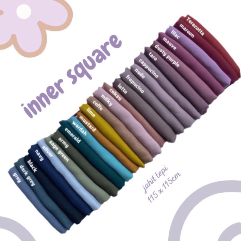 Inner Square Exclusive 2 layer Muslim Jilbab 1
