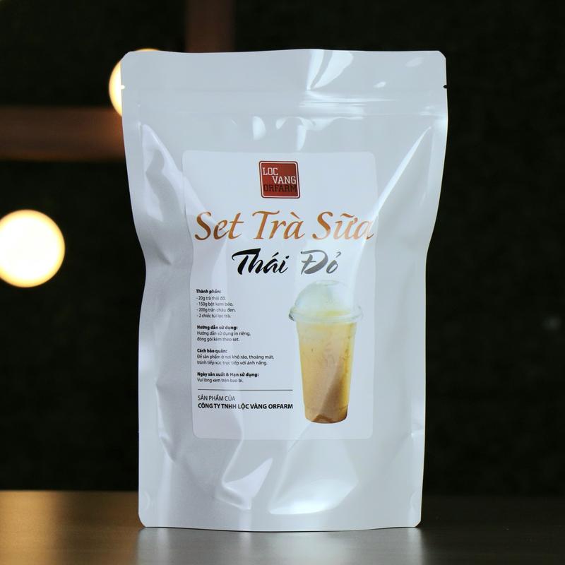 Set Trà Sữa Trân Châu Làm 15 Ly Vị Thái Đỏ LỘC VÀNG 3