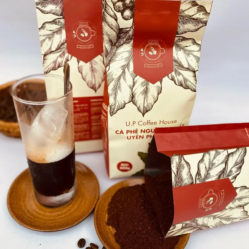 MÃ 1: 500g Cà phê nguyên chất phin thượng hạng- đậm, đắng, thơm - Hương vị tuyệt vời - Cafe, Coffee 0