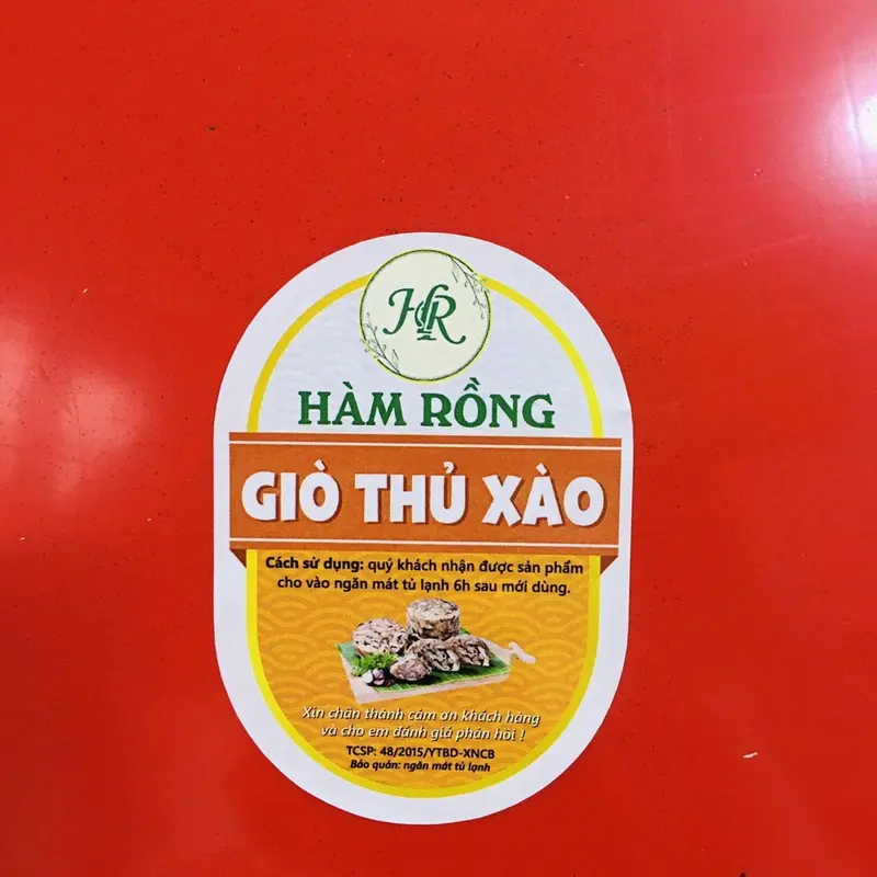 Tem 1kg in hình GIÒ THỦ XÀO 1