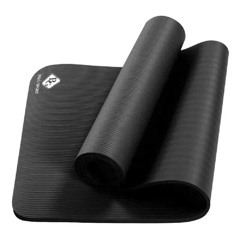 (10mm)BG-Thảm Tập  Yoga Sport Gym Siêu Dày Chất Liệu NBR Chống Trơn Trượt Tốt. Cao Su Tập Gym 4