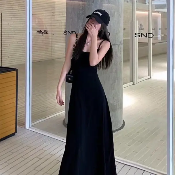 Đầm Maxi Nữ Hai Dây, Dáng Dài 3 Màu Thun Tăm Lạnh Cực Tôn Dáng ( Có bigsize) HD001 | BigBuy360 - bigbuy360.vn
