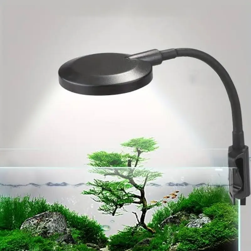Mini Clip Lamp PRO LED-311 Lampu Jepit Dengan 3 Mode Saklar Aquarium Aquascape
