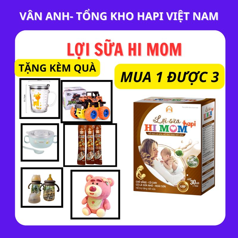 Lợi sữa himom hỗ trợ tăng tiết sữa,mát sữa , Đặc sữa (cao lợi sữa) ,30 gói/1 HỘP, 10ML /1 GÓI ( tặng kèm quà giống hình) sữa ensure