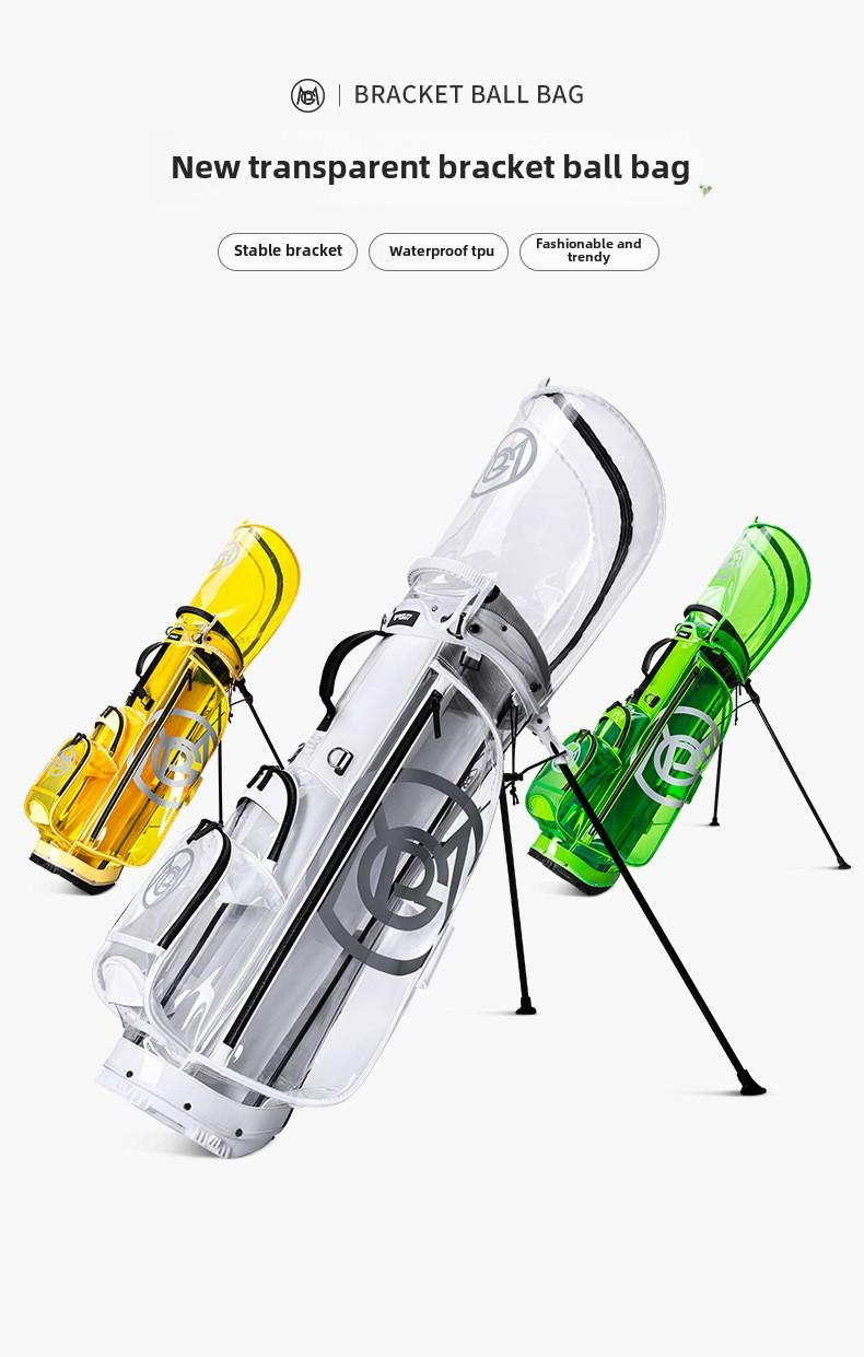 Product Introduction of [PGM] New Golf Bag Stand Bag Unisex Lightweight Club Bag Korean Style Transparent Golf Bag QB131 8