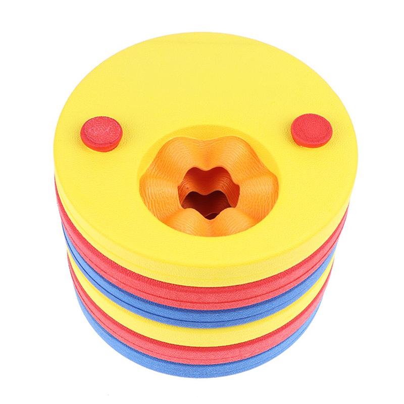 Product Introduction of 6PCS Baby Swim Pool Swimming Tools Arm Bands Floating Sleeves EVA Foam Swim Discs Swimming Exercises Circles 18