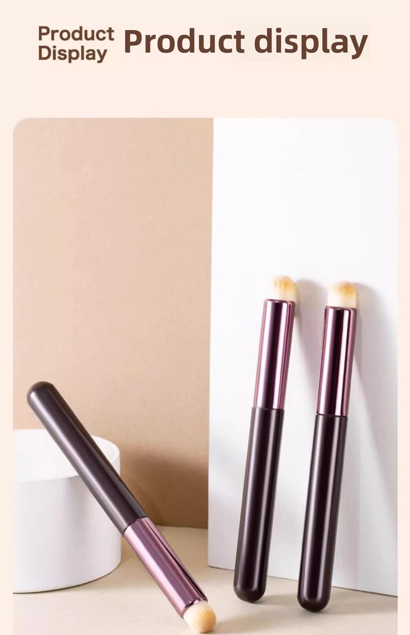 Product Introduction of Cọ Môi, Cọ Che Khuyết Điểm Nhòe Môi Cô Gái, Cọ Trang Điểm, Cầm Tay Cho Người Mới Bắt Đầu, Thích Hợp Cho Son Môi, Dụng Cụ Làm Đẹp cọ  tán  môi 18
