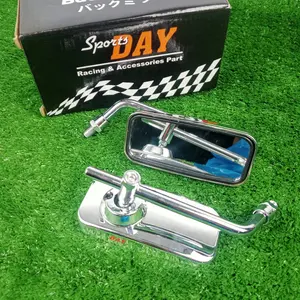 Spion Day Crhome Hitam Sepion Daytona Kotak Mini Honda Yamaha Spion CB GL MP Fazzio