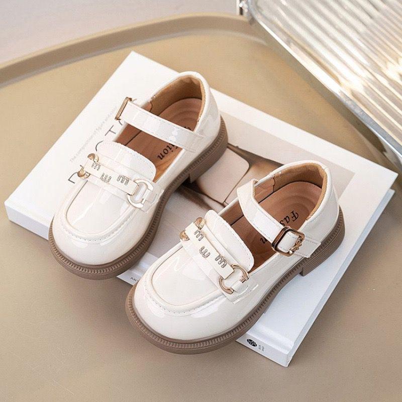 (LOLI-JKT) SP- AA9 SEPATU ANAK GLOSSY MWM TIMBUL MUTIARA PEREKAT  SIZE 26-36 2