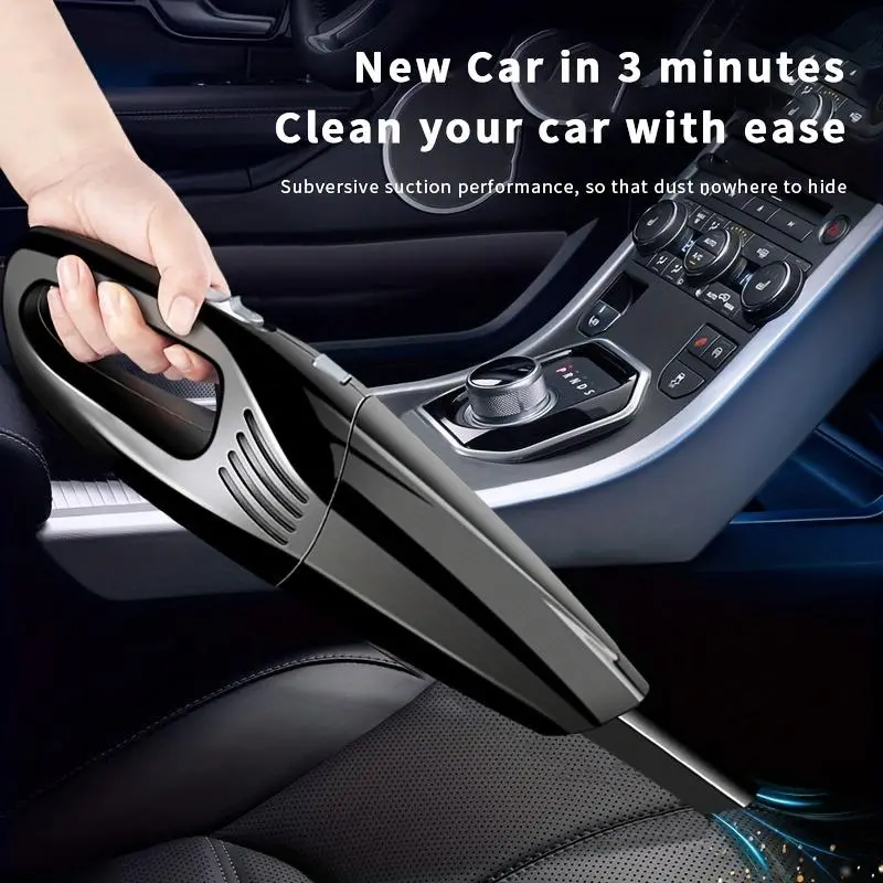 12V Car Vacuum Cleaner, Handheld Car Vacuum Cleaner, Multifunctional Wired Car Vacuum Cleaner, Suitable for Car, Home, Office, Kitchen, Bedroom, Couch, Carpet, Rug, Bedding, Furniture, Clothes, Pet 7