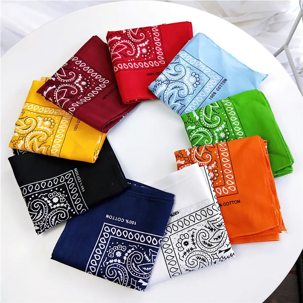 Khăn turban bandana headband 16 màu thời trang cho nam nữ