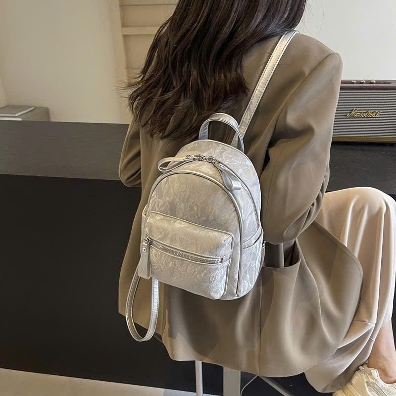Balo nữ size mini, da nhung xinh da nhung loang -BL002 9