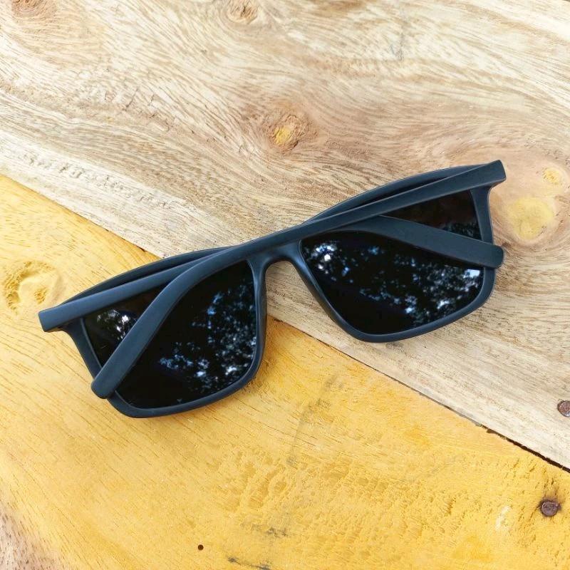 Kacamata Hitam Casual Pria-Kacamata Anti UV-Kacamata Fhasion Gaya Retro 4
