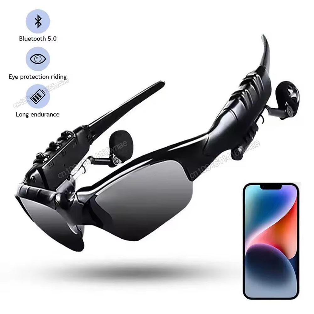 5.0 Smart Bluetooth Audio Glasses Outdoor Sports Cycling Surround Sound Headphones Listen To Music Call Polarized Sunglasses - Image 2