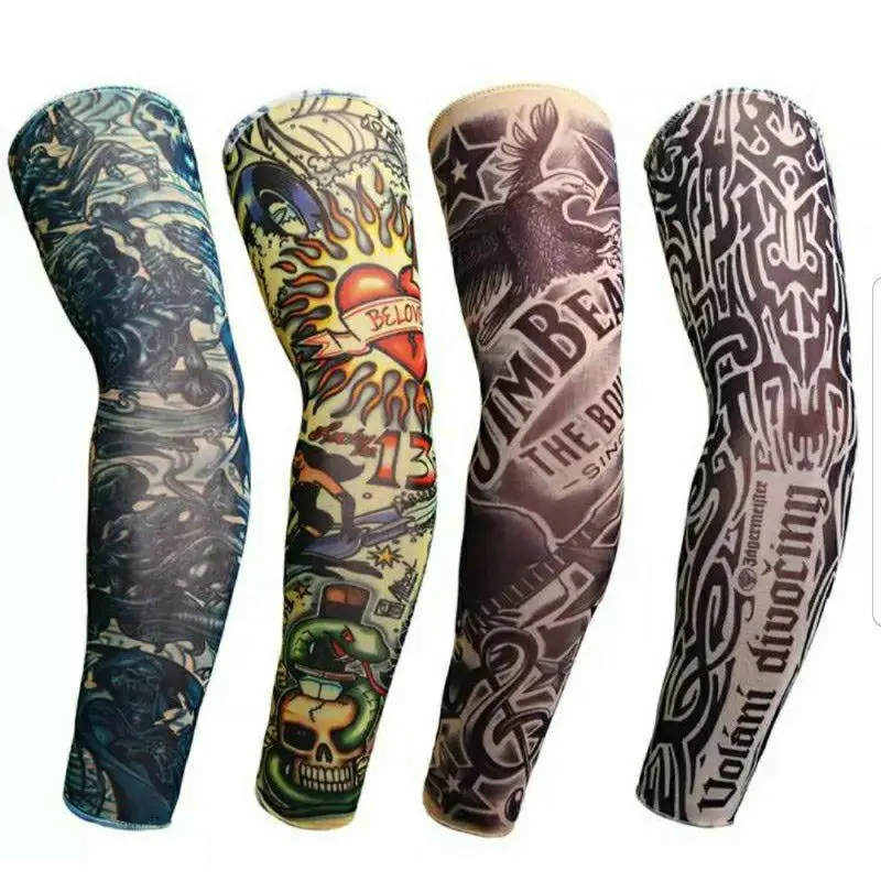 Manset tangan / handsock sarung lengan panjang motif tato 4