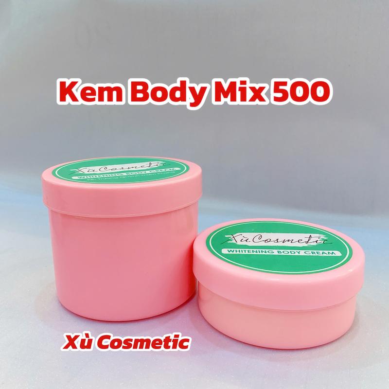 Kem Body Mix 500 Xù-Cosmetic Dưỡng Body Hỗ Trợ Làm Đẹp Da, Làm Sáng Da Women