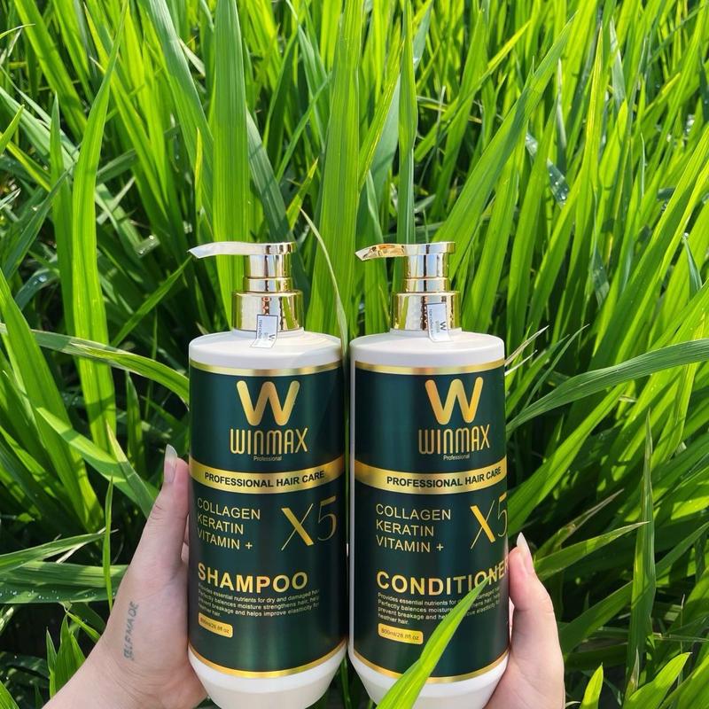 Gội xả  winmax x5 dành cho tóc khô sơ
