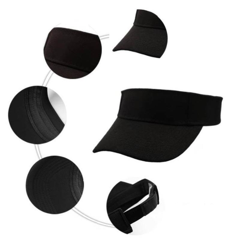 Nón nửa đầu Trơn Tennis kaki nam nữ, mũ lưỡi trai thiết kế không nóc thoáng mát GD70 - Tiệm Tạp Hóa 666