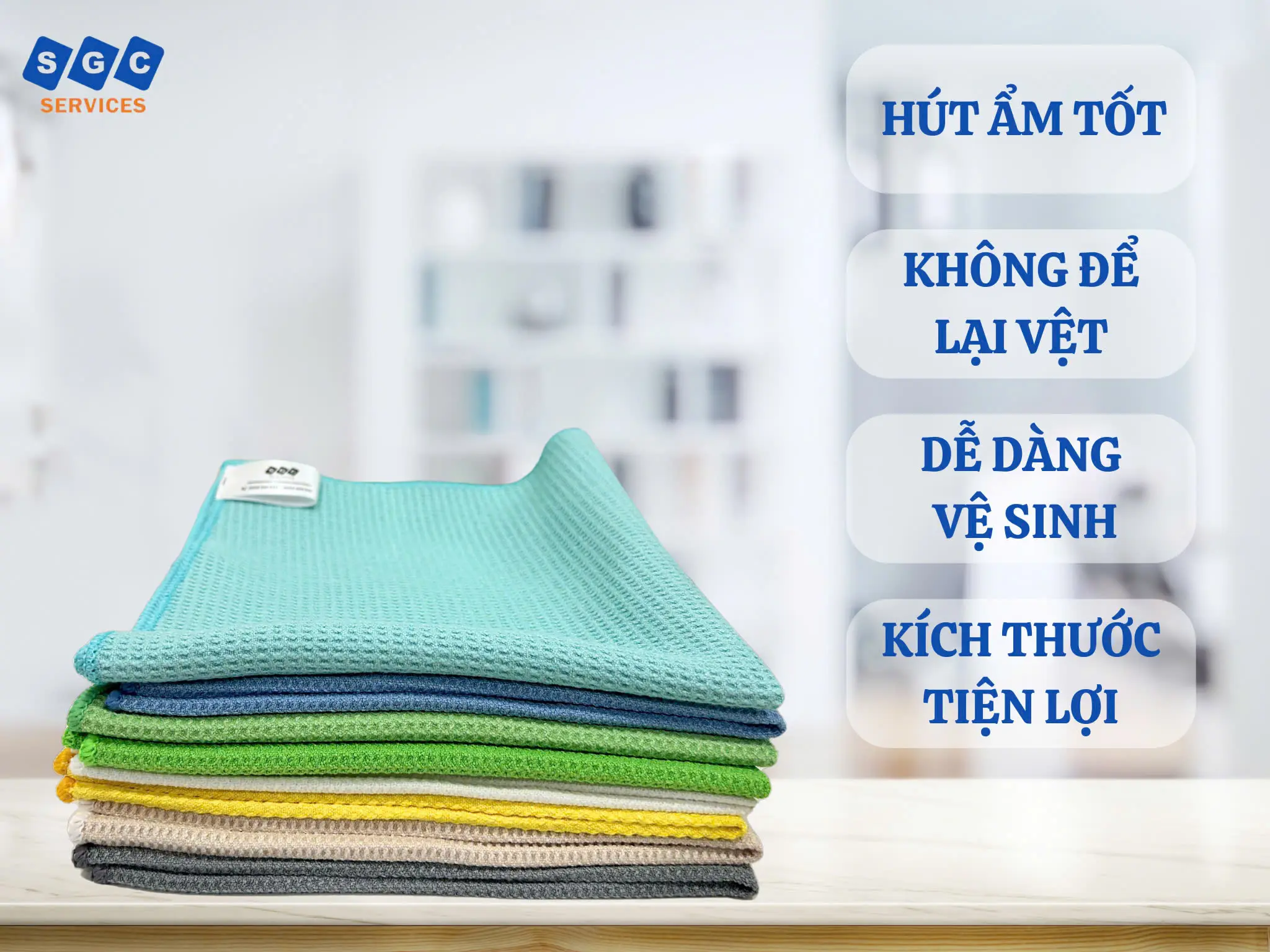 Khăn Waffle đa năng/khăn lau kính/hút ấm tốt/không để lại vệt/dễ dàng vệ sinh/kích thước tiện lợi