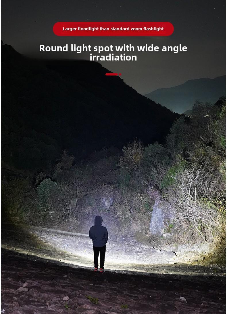 Product Introduction of Multifunctional strong light flashlight portable charging long endurance explosion bright flashlight strong light ultra bright outdoor long endurance 7