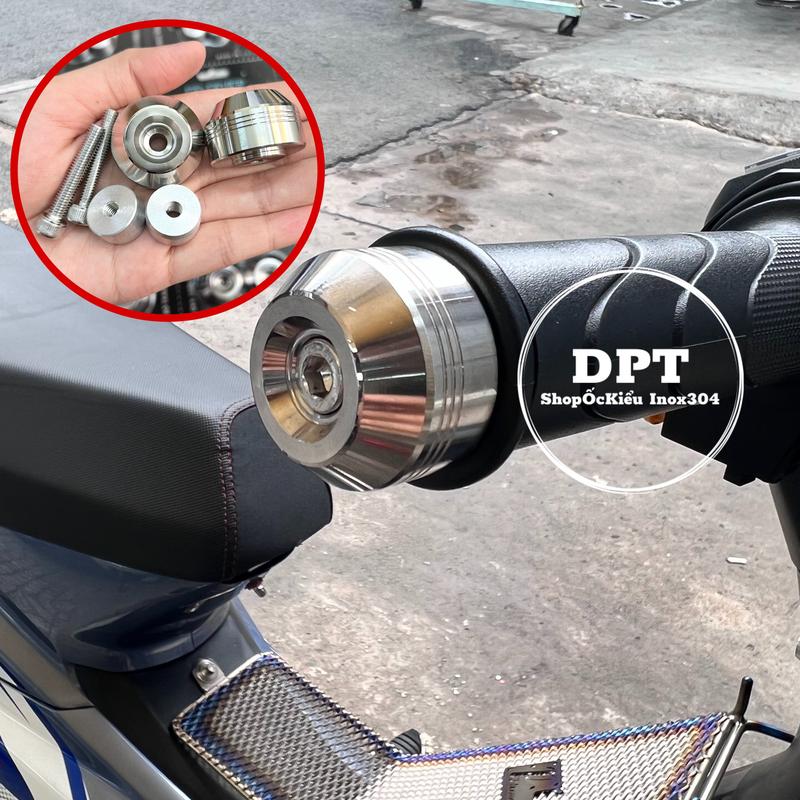 [XEM KĨ MÔ TẢ] Gù tay lái chống rung 230g Inox 304 gắn cho các dòng xe (Trừ những dòng xe tay ga đời mới) Phụ Kiện Phụ Tùng