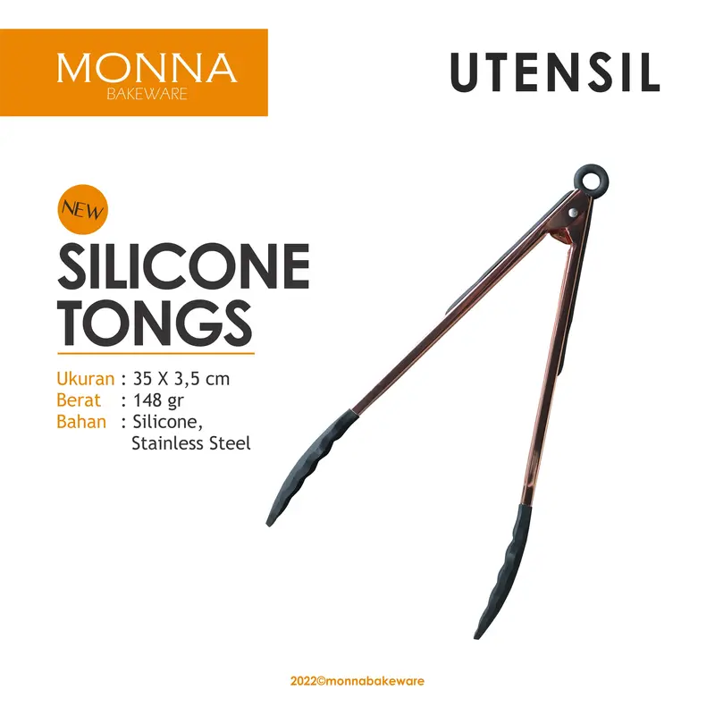 Silicone Tongs Monna Bakeware 0