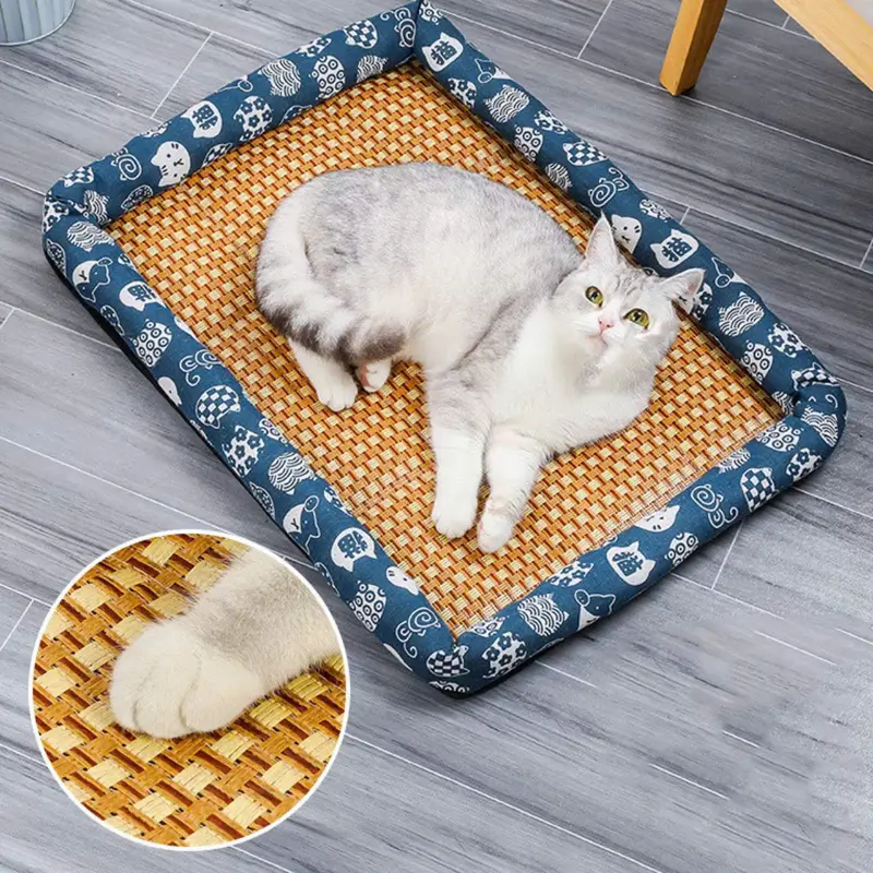 (Rẻ vô địch)Đệm Chiếu Điều Hoà nhiều màu sắc mới cho pet từ 2kg đến 35kg ,thoải mái , thoáng mát 3