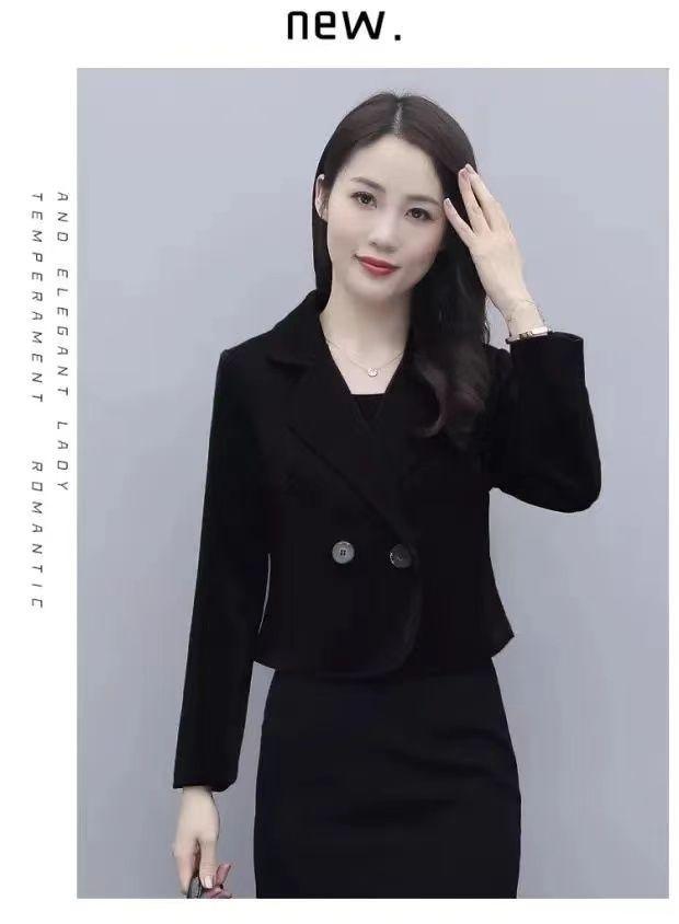 Product Introduction of Áo Khoác Ngắn Phù Hợp Với Doanh Nghiệp Nhỏ Hàng Mới Về, Dành Cho Nữ, Phong Cách Phương Tây, Bộ Sưu Tập Thu Đông Năm 2025, Phong Cách Hàn Quốc, Dễ Phối Đồ, Cỡ Nhỏ Và Mỏng, Áo Len 21