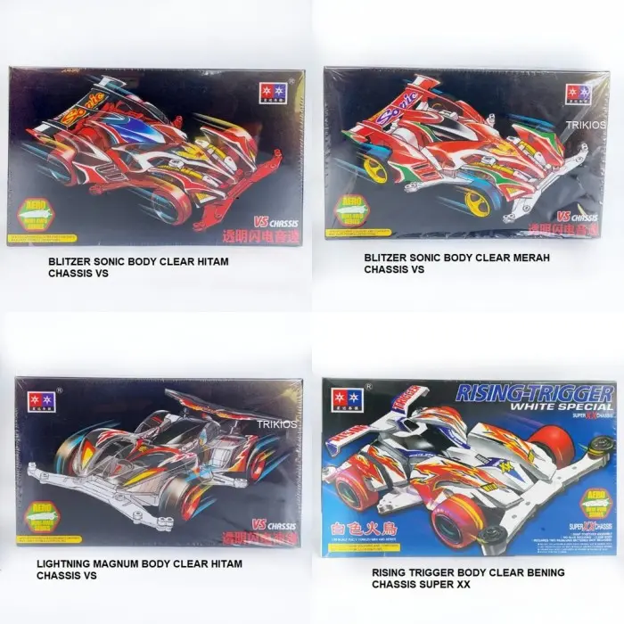 Mini 4wd Merk DAXING Seri Premium - Tamiya Murah Merk Daxing