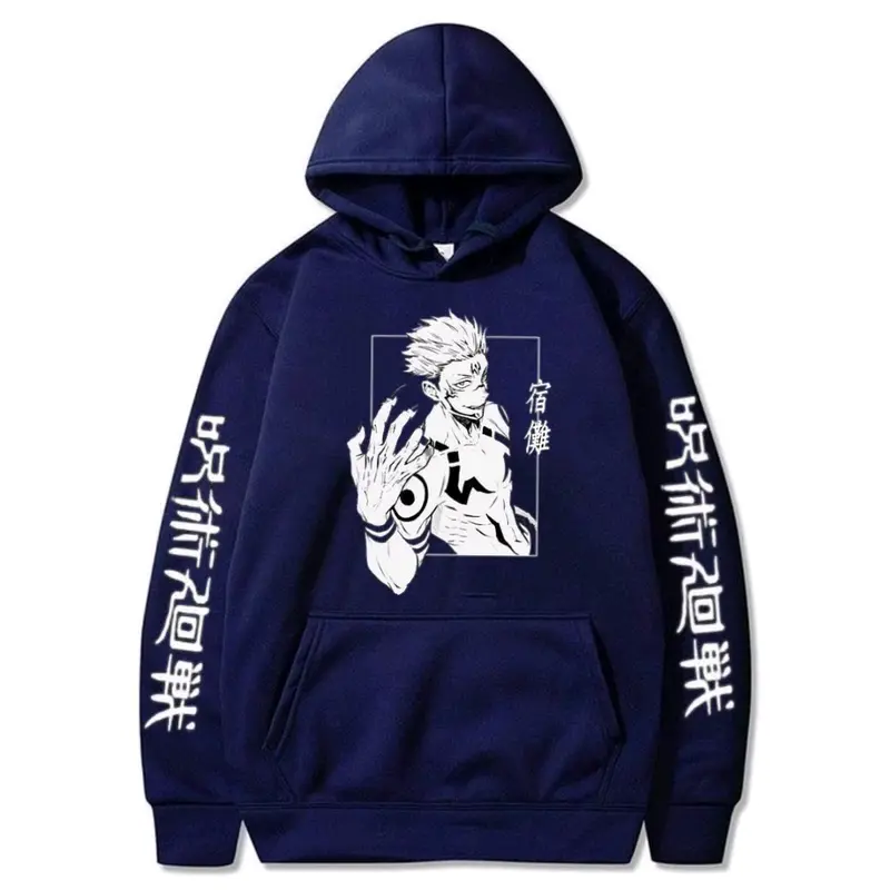 Jaket Hoodie Anak Anime Sukuna Jujutsu Kaisen Umur 5-12th Laki-laki dan Perempuan 2