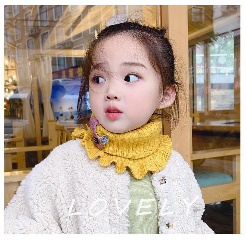 Product Introduction of Khăn Quàng quàng cổ cho trẻ em, cho bé và nữ, mùa thu và mùa đông, phong cách Hàn Quốc, dày và Dệt kim, len, che Cổ kho báu của phụ nữ, ấm áp, thích hợp cho bé gái 17