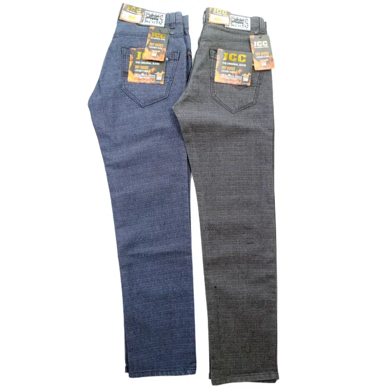 JCC- Celana Jeans Panjang Standar Vista Stretch Hitam Biru dan Kualitas bahan terbaik 2