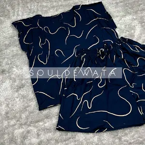 Setelan Baby Doll | One Set Baju Tidur Rayon