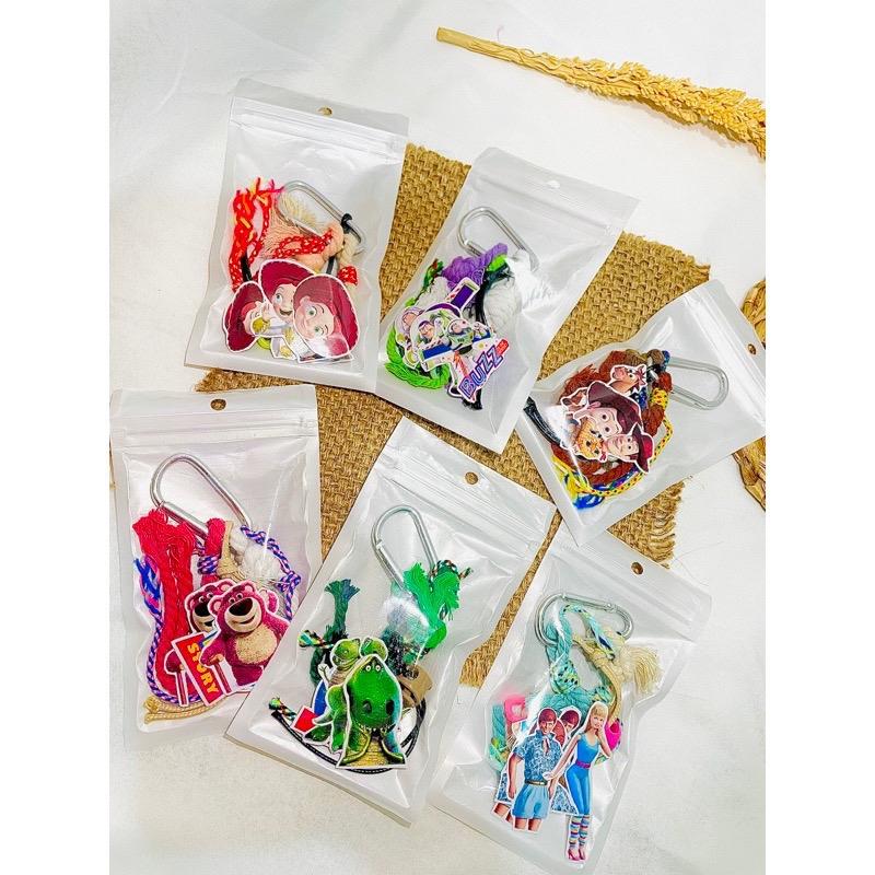 BAG CHARM MACRAME/GANTUNGAN MACRAME/GANTUNGAN TALI/GANTUNGAN TOY STORY aksesoris tas aesthetic y2k jibbitz bocyn jellycat charms ransel 1