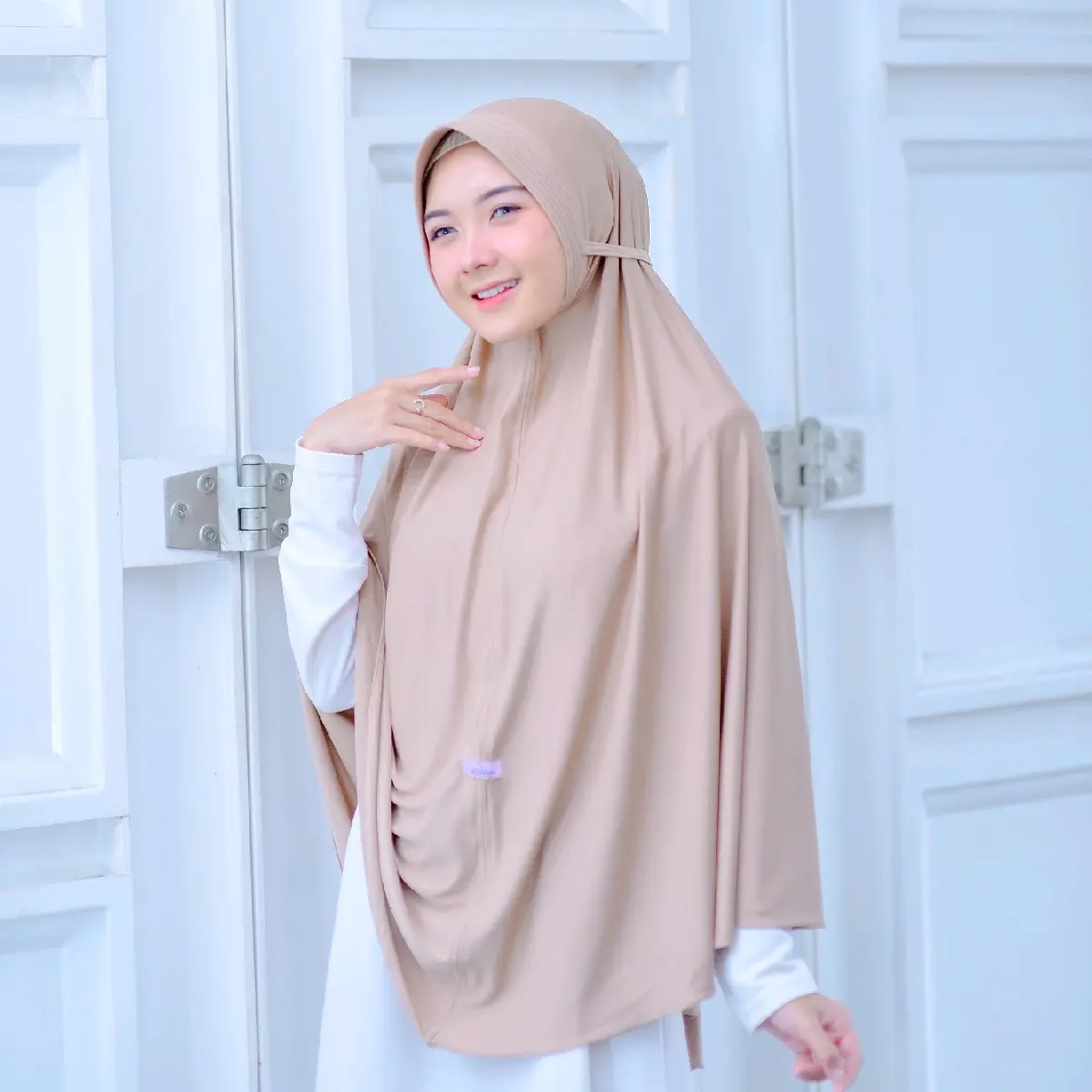 JILBAB KHIMAR JUMBO PET TALI / KHIMAR MADEENA / JILBAB PET / JILBAB SYAR'I