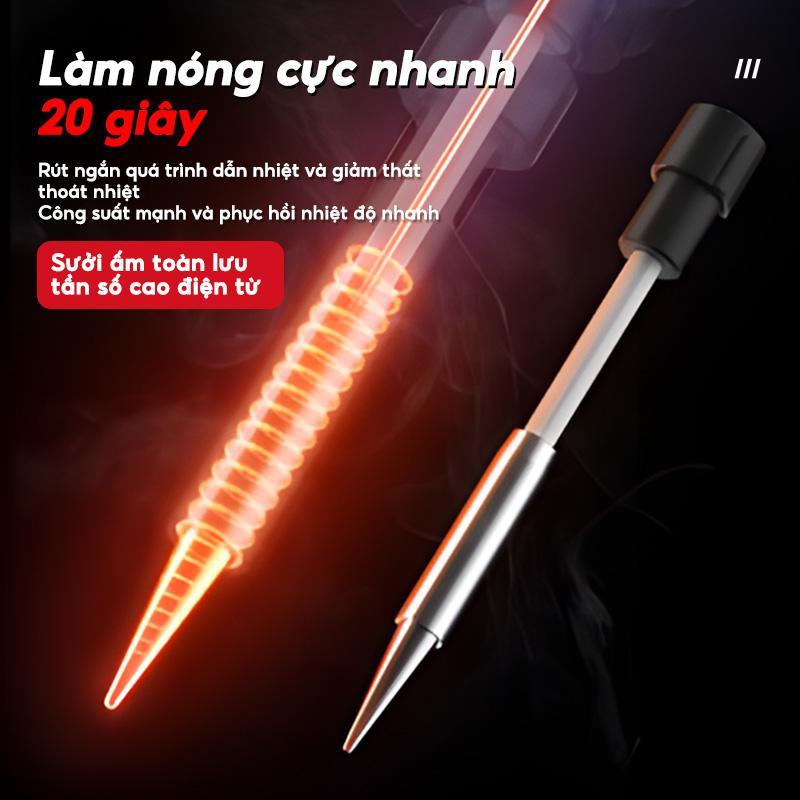Product Introduction of SOARFLY Máy khò nhiệt mỏ hàn thiếc 950W,máy khò trạm hàn điện 2 trong 1,trạm hàn điều chỉnh nhiệt độ có LED hiển thị 51