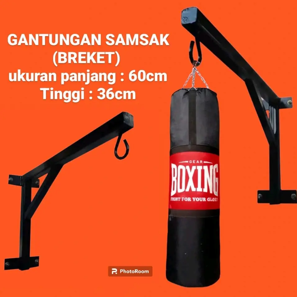 Samsak gantungan di jual gantungannya samsak tinju Muaythai MMA breket Boxing