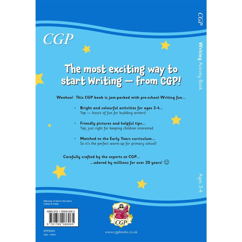 Writing Activity Book for Ages 3-4 (Preschool) 1